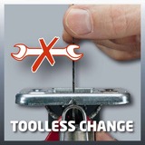 EINHELL Elektrische decoupeerzaag met pendelfunctie TC-JS 80/1 Rood/zwart