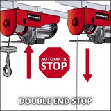 EINHELL Elektrische kabeltakel TC-EH 500 lier Rood