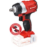 Einhell Slagmoersleutel TE-CW 18 Li BL-solo Rood/zwart, Accu en oplader niet inbegrepen