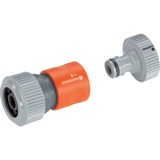 GARDENA Aansluitset voor pompen 13 mm (1/2") slang slangstuk Grijs/oranje, 1750-20