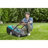 GARDENA Elektrische grasmaaier PowerMax 1800/42 Zwart/turquoise, 5042-20