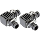 GARDENA L-stuk 13 mm (1/2") verbinding Grijs, 8382-20, 2 stuks
