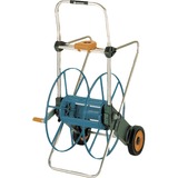 GARDENA Metalen Slangenwagen 100 Grijs/turquoise, 2674-20