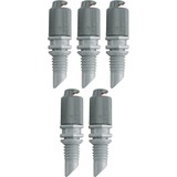 GARDENA Micro-Drip-System sproeier 180° mondstuk Grijs, 1367-20, 5 stuks