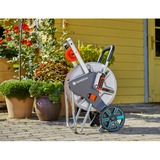 GARDENA Slangenwagen AquaRoll M Easy Metal Set Grijs/oranje, 18547-20, 25 m