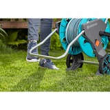 GARDENA Slangenwagen AquaRoll M set Turquoise/grijs, 18513-20