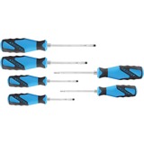GEDORE 3C-schroevendraaier set met slagkop blauw/zwart, 6-delig