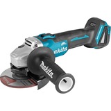 Makita 18 V Haakse slijper 125 mm DGA504ZJ Blauw/zwart, In Mbox, incl. vastzetschakelaar, accu en oplader niet inbegrepen box