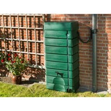 Nature Kunststof muurtank regenton Groen, 276 liter