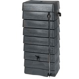 Nature Kunststof muurtank regenton Antraciet, 276 liter