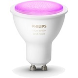 Philips Hue White and Color Ambiance 1-pack GU10 ledlamp 2000K - 6500K, Dimbaar