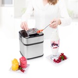 Princess 282605 Ice Cream Maker ijsmachine Roestvrij staal/zwart, 1,5 liter