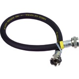 Scanpart Rubber gasslang, 60 cm Zwart