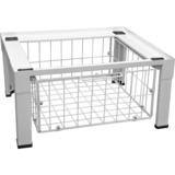 Scanpart Wasmachine sokkel 61x51x30cm met schuifmand Voet Wit