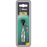 Wera 8001 A Zyklop Mini 1 Bit-ratel 1/4" met 1/4" adapter