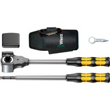 Wera 8002 C Koloss All-Inclusive Set met 1/2"-aandrijving ratel Zwart/geel, 5-delig