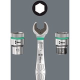 Wera 8100 SA 11 Zyklop Metal-ratelset, 28‑delig gereedschapsset Omschakelpal, 1/4"-aandrijving