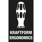 Wera Kraftform 2go 300 schroevendraaier Zwart/groen