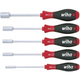 Wiha Schroevendraaierset SoftFinish 1034 Zwart/rood