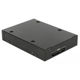 DeLOCK 3,5" Mobile Rack voor 1x 2,5" U.2 NVMe SSD of SATA/SAS HDD/SSD wisselframe Zwart