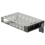 DeLOCK 3,5" Mobile Rack voor 1x 2,5" U.2 NVMe SSD of SATA/SAS HDD/SSD wisselframe Zwart