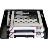 DeLOCK 3.5" Mobile Rack voor 2x 2.5" SATA wisselframe Zwart, Hot Swap, Retail