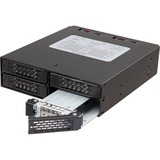 Icy Dock MB994SP-4SB-1 wisselframe Zwart, 4x 2,5" SATA 6GB/s SSD/HDD Backplane, Retail