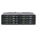 Icy Dock MB998IP-B inbouwframe Zwart
