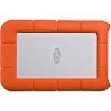 LaCie Rugged Mini, 2 TB externe harde schijf Zilver/oranje, USB 3.0