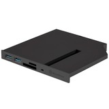 SilverStone SST-FPS01-C inbouwframe Zwart