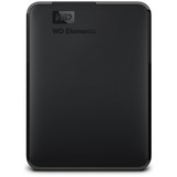 WD Elements Portable, 5 TB externe harde schijf Zwart, WDBU6Y0050BBK-WESN, Micro-USB-B 3.2 (5 Gbit/s)