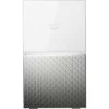 WD My Cloud Home Duo, 20 TB nas Wit, LAN, 2x USB 3.0