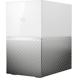 WD My Cloud Home Duo, 20 TB nas Wit, LAN, 2x USB 3.0