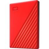 WD My Passport 2 TB externe harde schijf Rood, WDBYVG0020BRD-WESN, Micro-USB-B 3.2 (5 Gbit/s)