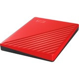 WD My Passport 2 TB externe harde schijf Rood, WDBYVG0020BRD-WESN, Micro-USB-B 3.2 (5 Gbit/s)