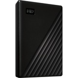 WD My Passport 4 TB externe harde schijf Zwart, WDBPKJ0040BBK-WESN, Micro-USB-B 3.2 (5 Gbit/s)