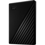 WD My Passport 4 TB externe harde schijf Zwart, WDBPKJ0040BBK-WESN, Micro-USB-B 3.2 (5 Gbit/s)