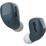 Trust Nika Compact Bluetooth Wireless Earphones headset Blauwgrijs, 23903, Bluetooth