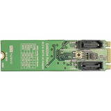 DeLOCK Converter M.2 Key B+M male > 2 x SATA 7 pin male with RAID 62961