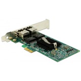 DeLOCK PCI Express Card > 2 x Gigabit LAN netwerkadapter 