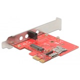 DeLOCK PCI Express Card naar 1 x internal M.2 Key B + Micro SIM slot - Low Profile Form Factor adapter 