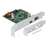 DeLOCK PCIe > 1x USB C + 1x USB A usb-controller 