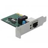 DeLOCK PCIe kaart 1x Gigabit LAN netwerkadapter 