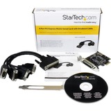  Startech 4-poort RS232 breakout controller 