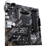 ASUS PRIME B550M-K socket AM4 moederbord Zwart/wit, RAID, Gb-LAN, Sound, µATX