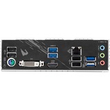 GIGABYTE B550M AORUS ELITE socket AM4 moederbord Zwart/grijs, RAID, Gb-LAN, Sound, µATX