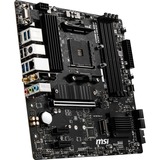 MSI B550M PRO-VDH WIFI socket AM4 moederbord Zwart, RAID, Gb-LAN, Wi-Fi 5, BT, Sound, µATX