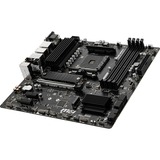 MSI B550M PRO-VDH WIFI socket AM4 moederbord Zwart, RAID, Gb-LAN, Wi-Fi 5, BT, Sound, µATX