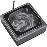 Alphacool Eisblock XPX Aurora Edge Acryl Black cpu-koeler Transparant/zwart