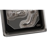 Alphacool Eisblock XPX Aurora Edge Acryl Black cpu-koeler Transparant/zwart